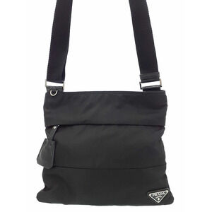 Prada Tessuto shoulder Crossbody bag Black